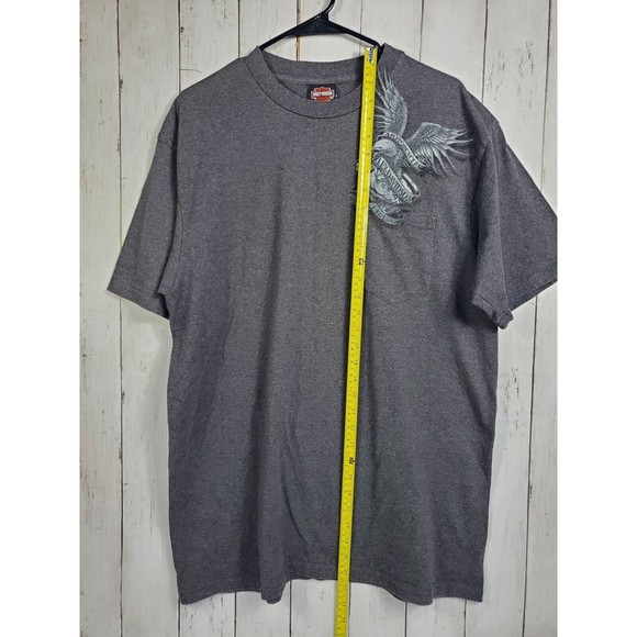 Harley Davidson Classic Grey Montana MISSOULA, MT USA Mens Size XL T-Shirt Tee - Picture 6 of 15